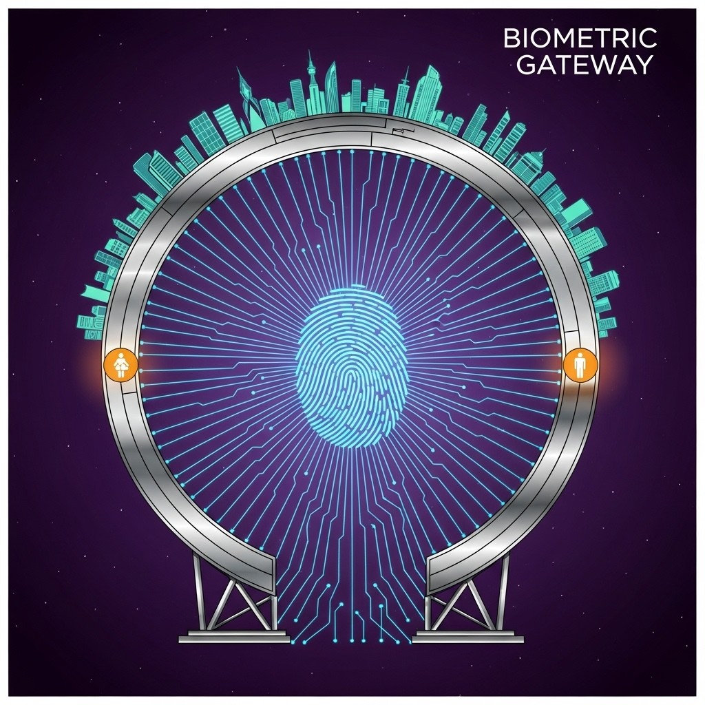 Free Biometric Digital Gateway Image - Biometric, Fingerprint, Gateway ...