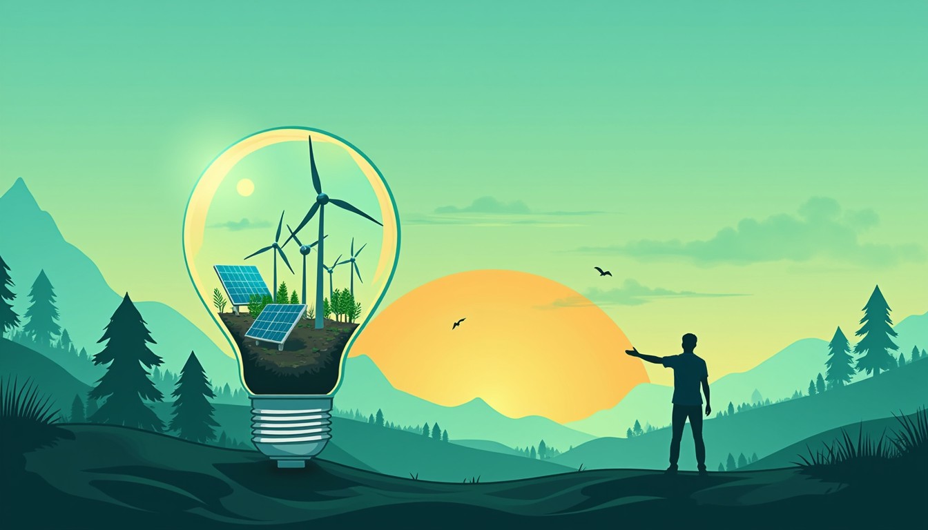 Green Invent Free Green Innovation Illuminated Image - Renewable, Energy ...