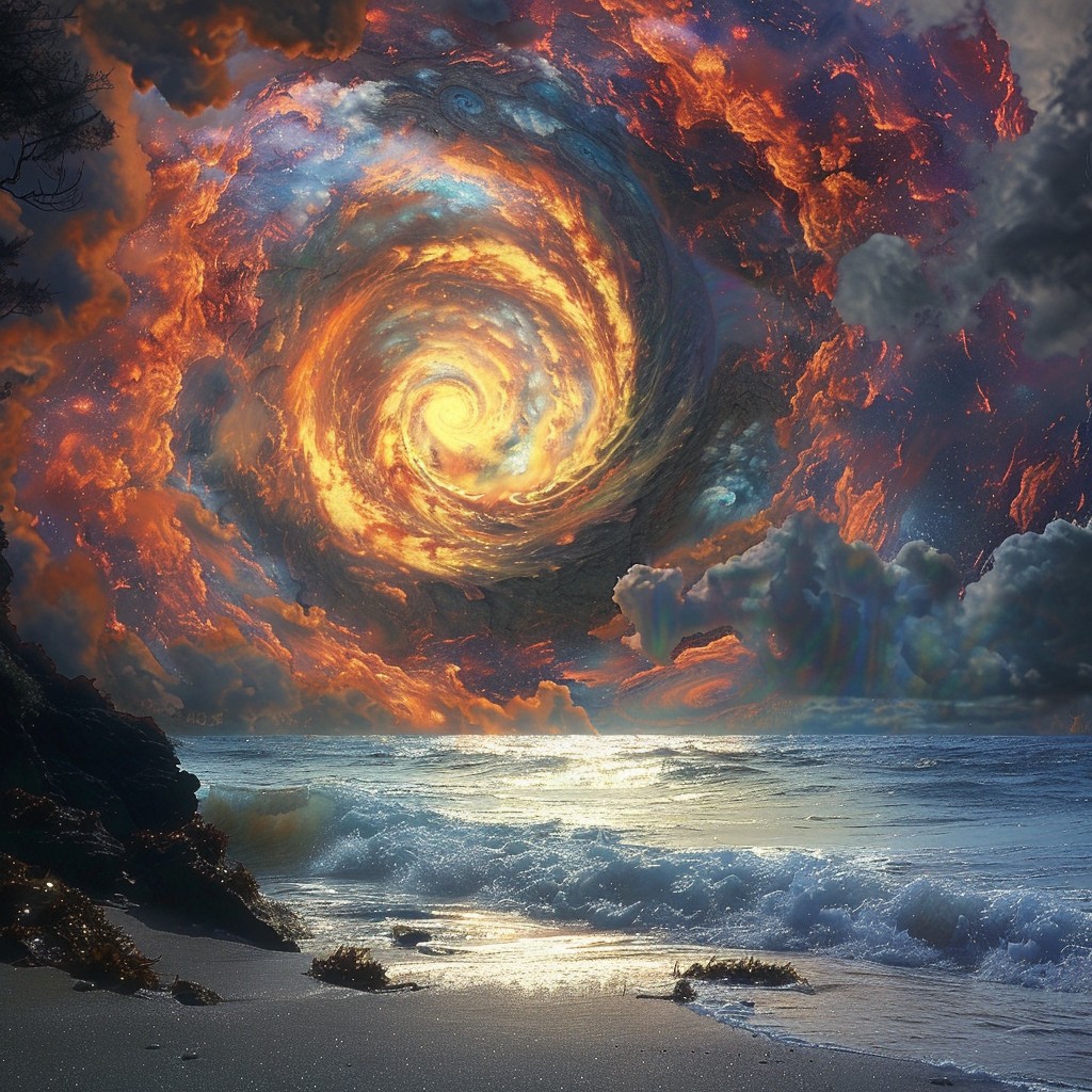Free Epic Sky Vortex Image - Vortex, Ocean, Beach | Download at StockCake