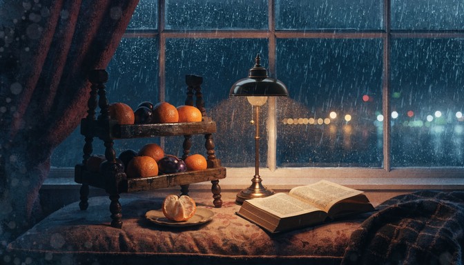 Free Rainy Night Reading Image - Reading, Cozy, Night | Download at ...