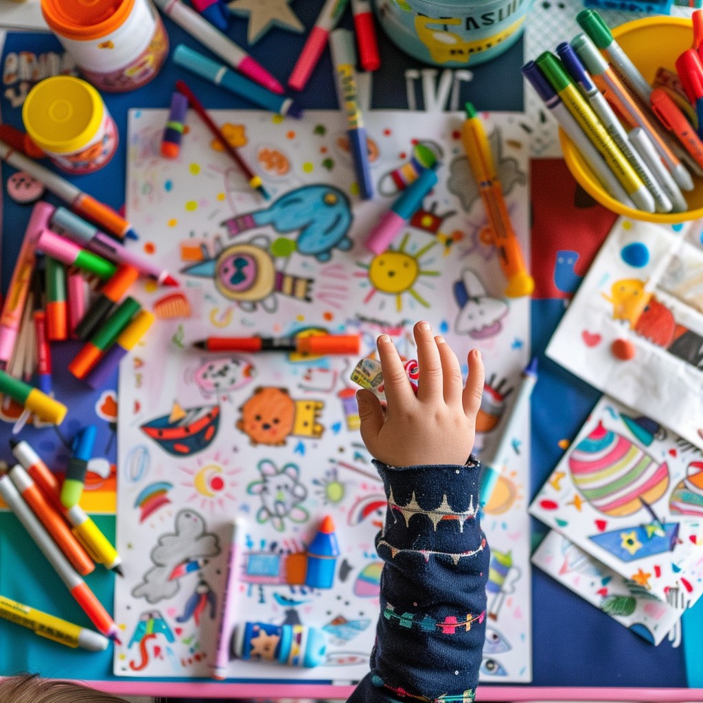 Free Creative Coloring Activity Image - Art, Creativity, Coloring ...