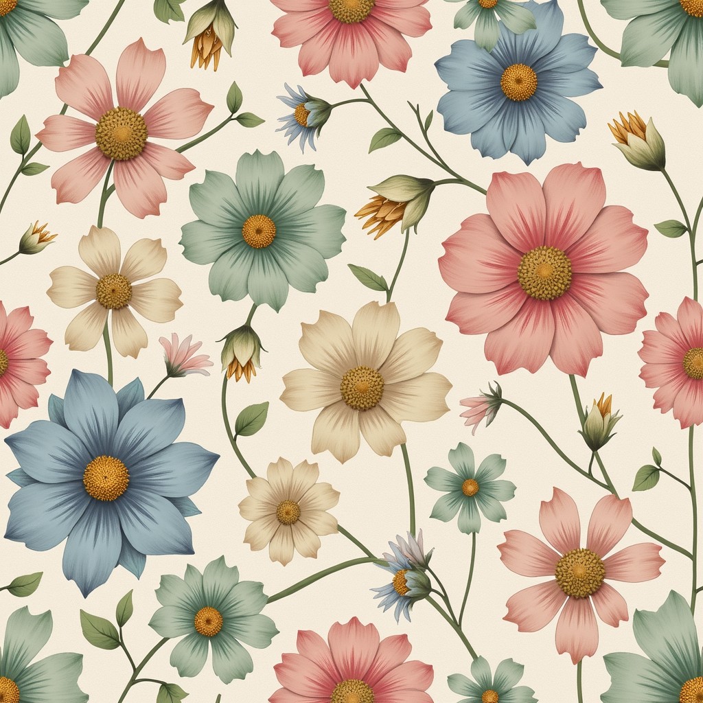 Free Elegant Flower Pattern Image - Floral, Vintage, Pattern | Download ...