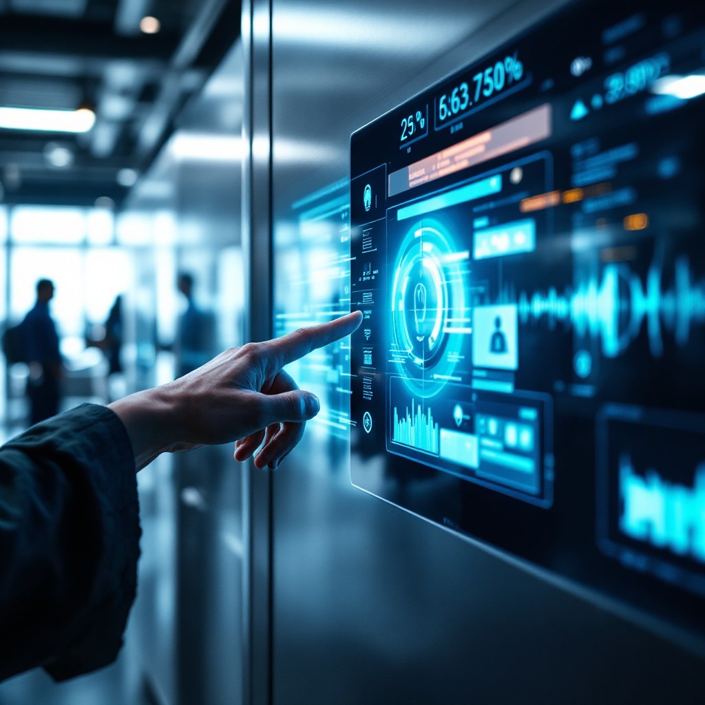 Free Future Security Interface Image - Biometric, Security, Technology ...