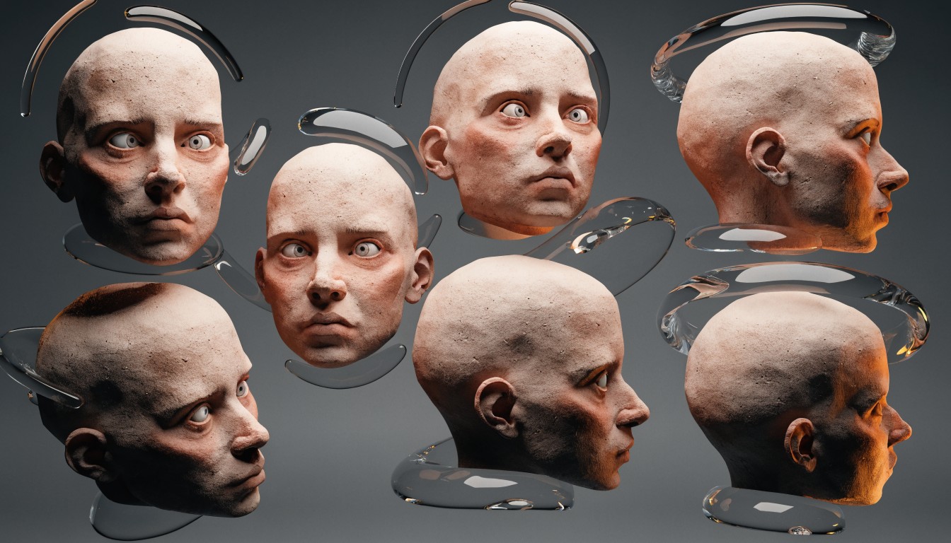 Free Alert Character Study Image - 3d, Character, Head | Download at ...