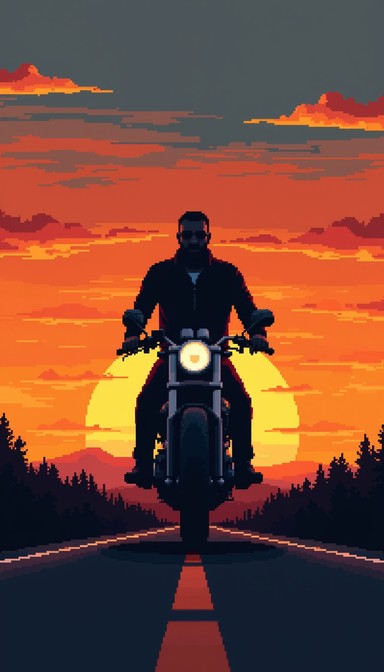 Free Sunset Ride Thrill Image - Motorcycle, Sunset, Speed | Download at ...