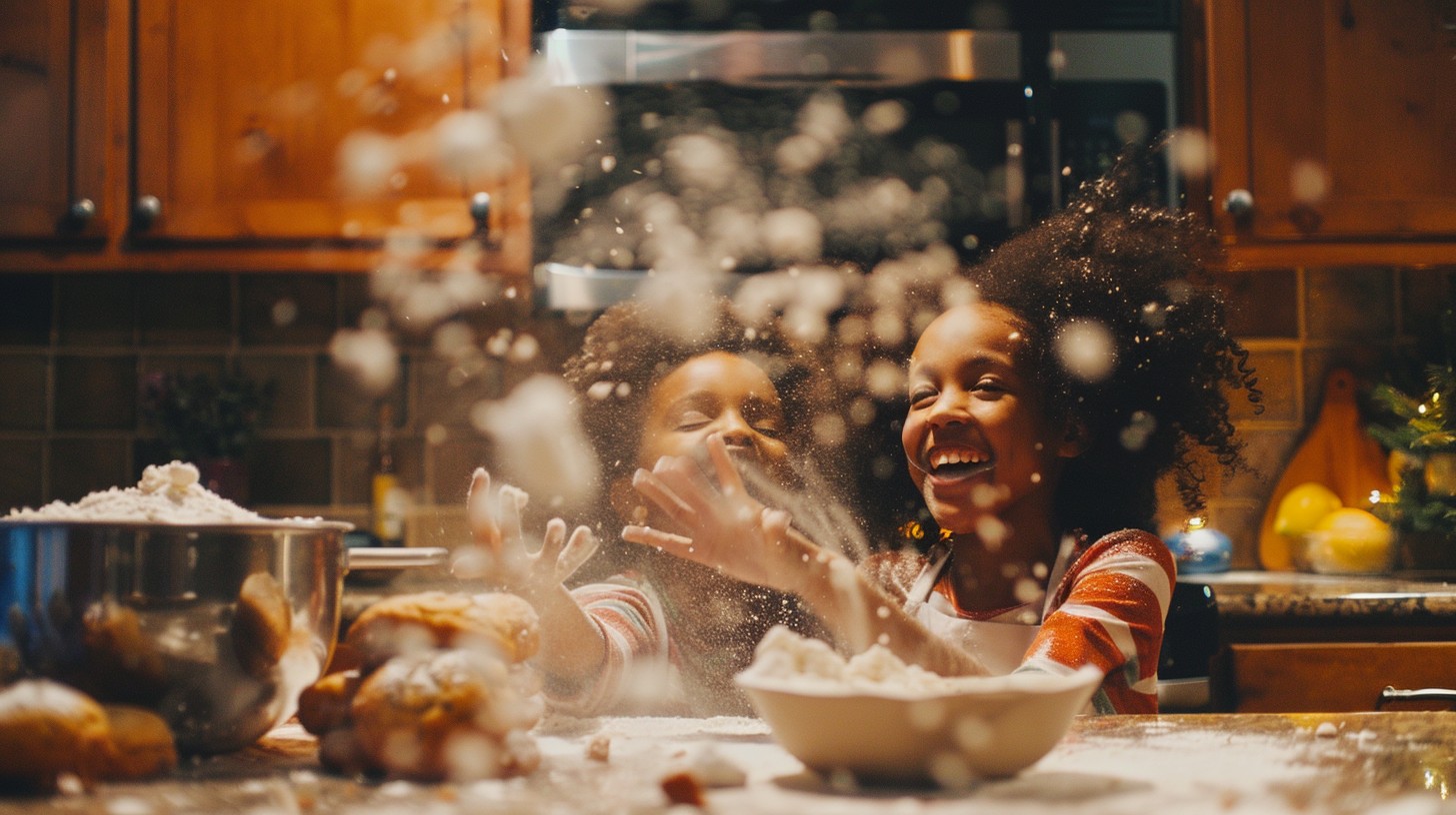 Free Joyful Baking Fun Image - Children, Kitchen, Baking | Download at ...