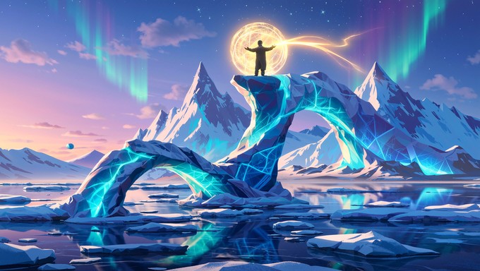Crystalized Corpse Free Aurora Ice Conductor Image - Fantasy, Surreal, Aurora | Download ...