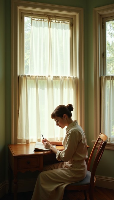 Peaceful Writing Free Sunlit writing moment Image - Tranquility, Vintage, Sunlight ...
