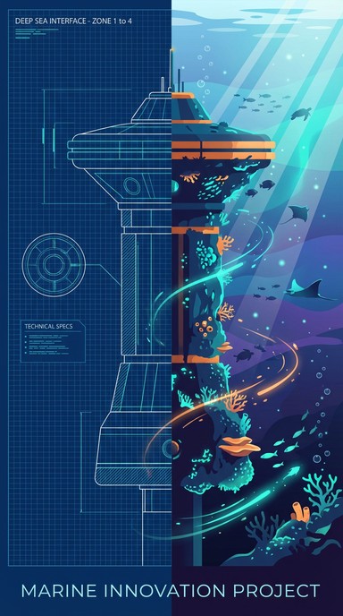 Free Deep Ocean Innovation Image - Underwater, Infrastructure, Ocean ...