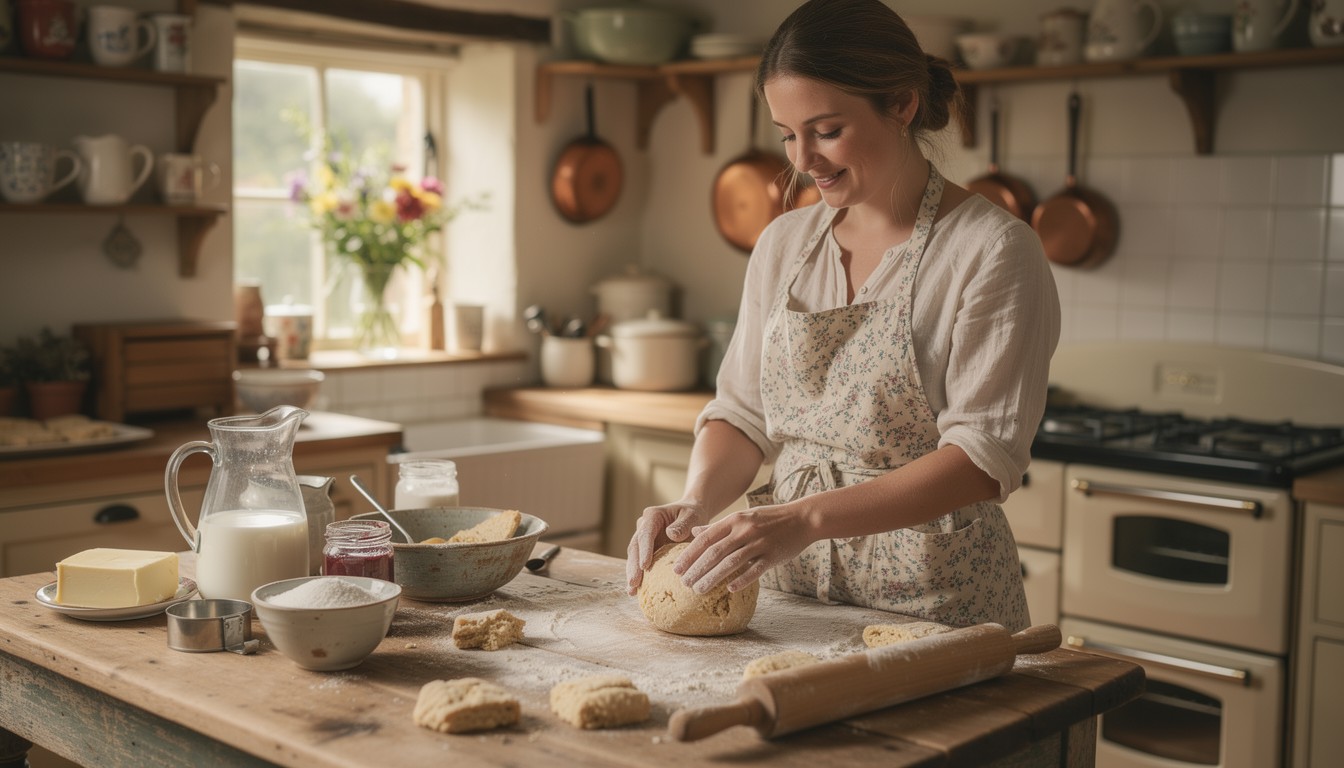Scone Making Kit Free Traditional Scone Making Image - Baking, Kitchen, Cottage ...