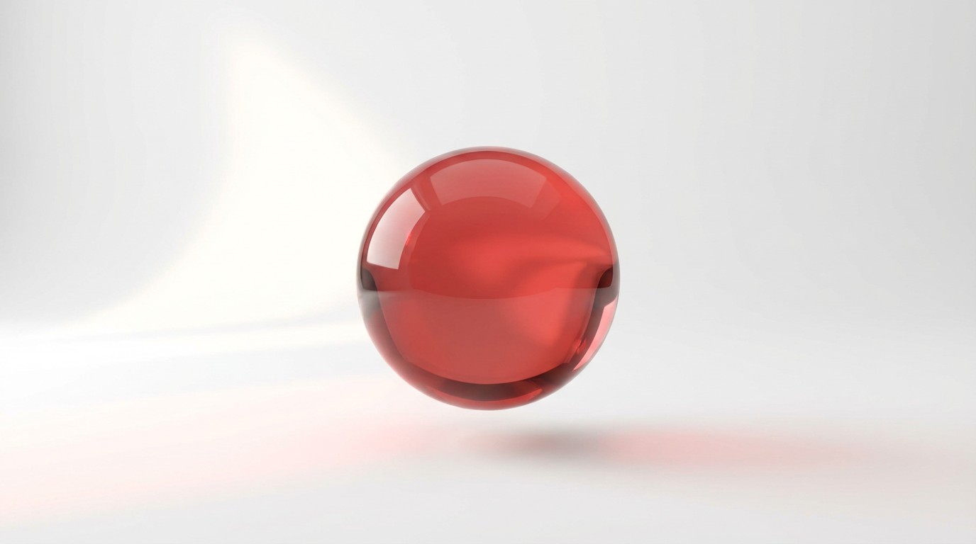 Sphere Material Red Free Red Glass Sphere Image - Sphere, Red, Glass | Download at StockCake