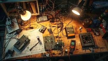 Free Electronics Workshop Chaos Image - Electronics, Workshop ...