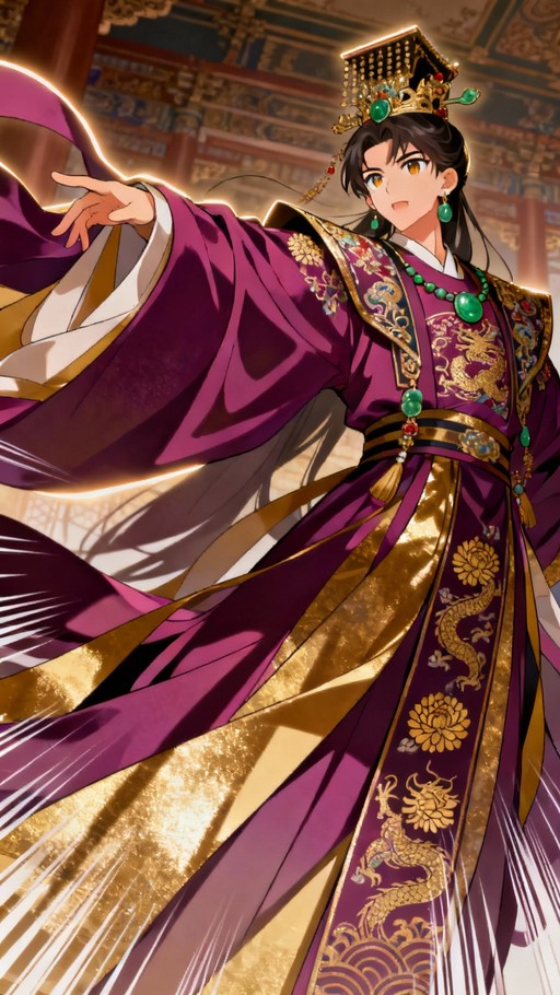 Imperial Representative Robe Free Royal Purple Authority Image - Royal, Imperial, Anime | Download ...