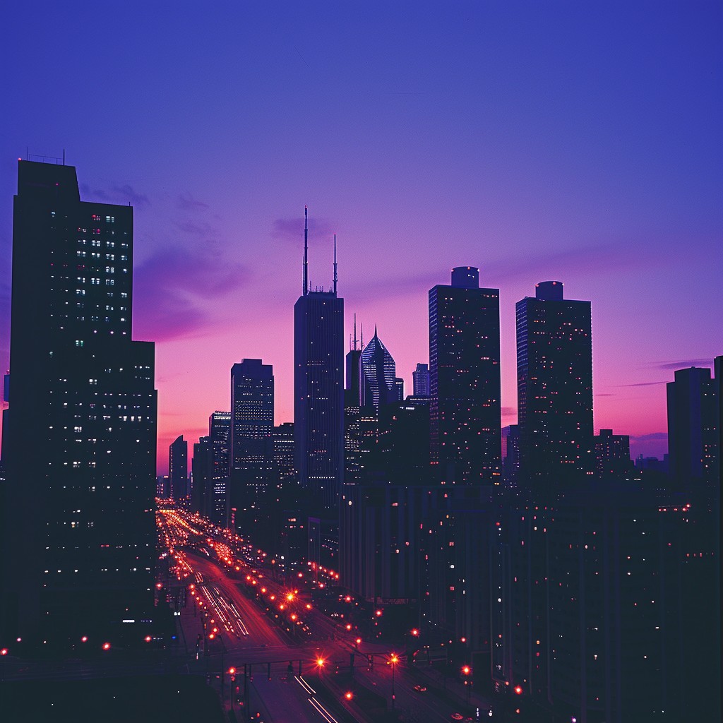 Free Urban Twilight Glow Image - City, Twilight, Skyline | Download at ...