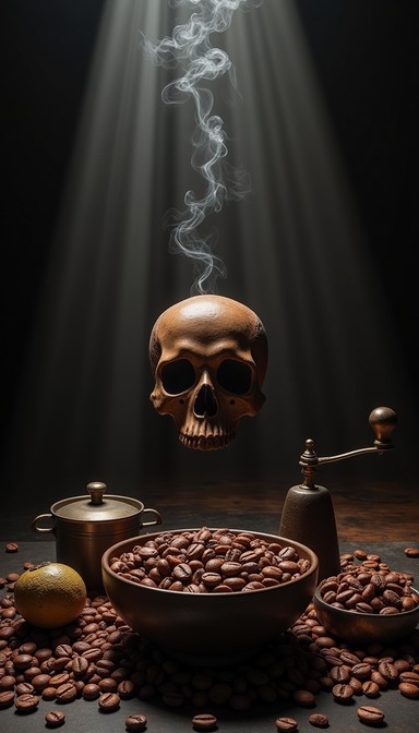Goth Beans Free Gothic Bean Alchemy Image | Download at StockCake
