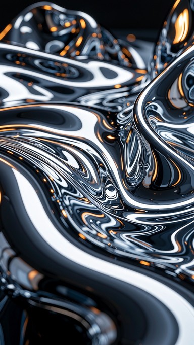 Free Flowing Chrome Waves Image - Chrome, Metallic, Abstract | Download ...