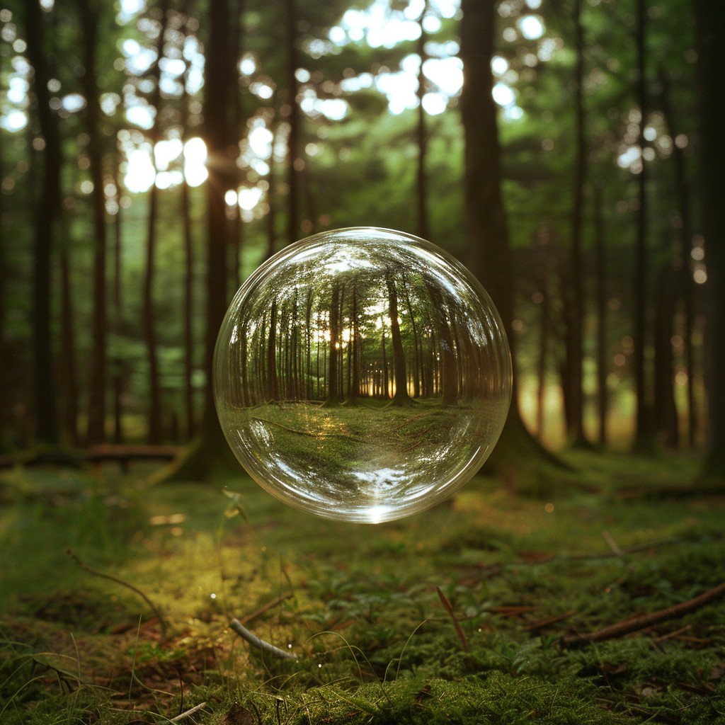 Free Forest in Bubble Image - Bubble, Forest, Sunlight | Download at ...