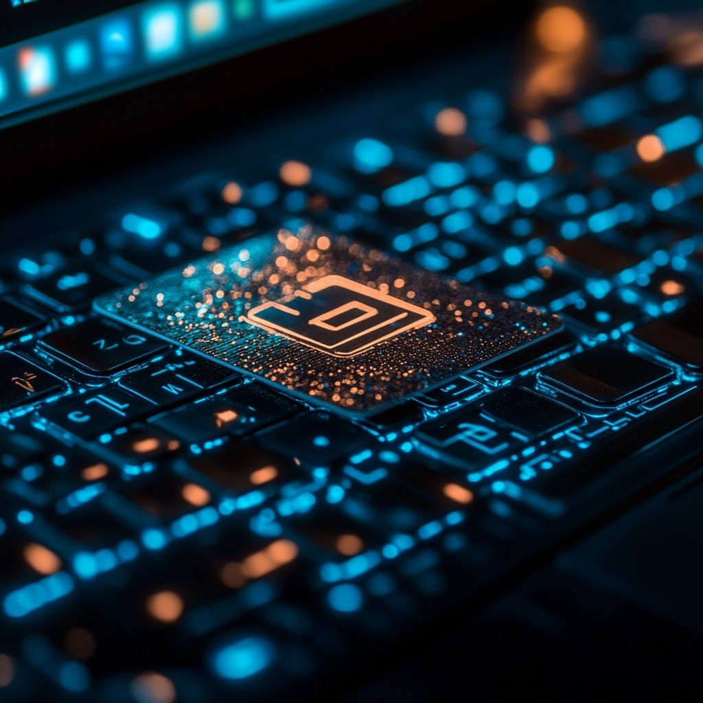 Free Illuminated chip technology Image - Technology, Computer ...