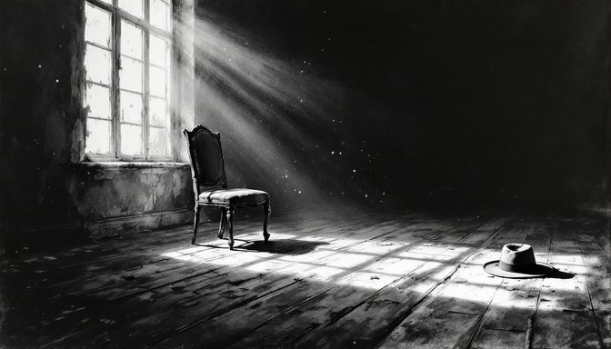 Free Forgotten Chair Solitude Image - Charcoal, Sketch, Illustration ...