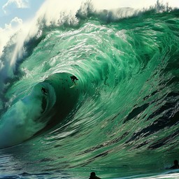 Exotic Wave Free Epic Wave Riding Image - Ocean, Surfing, Wave | Download at StockCake