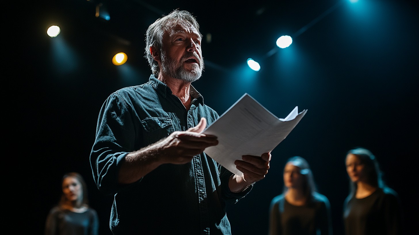 Rehearsal Performance Tech Example Free Theatrical Rehearsal Performance Image - Theater, Rehearsal ...