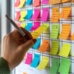 Free Organizing Sticky Notes Image - Organization, Planning, Sticky ...