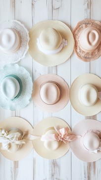 Free Pastel Hats Stock Images | StockCake display picture 2