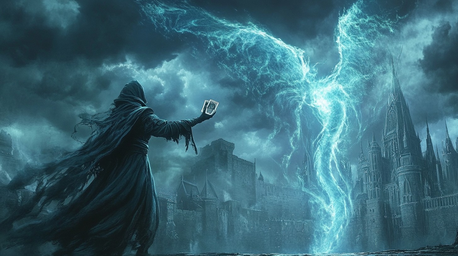 Free Wizard Summoning Storm Image - Wizard, Storm, Magic | Download at ...