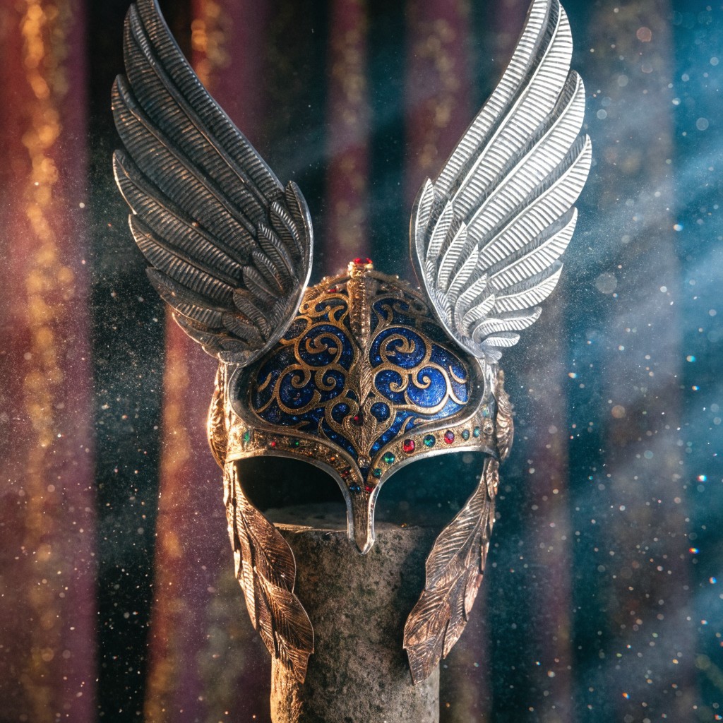 Free Majestic Winged Helmet Image - Helmet, Wings, Ceremonial ...