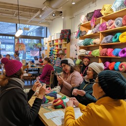 Free Joyful Knitting Workshop Image - Woman, Knitting, Workshop ...