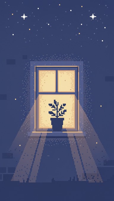 Free Lonely Night Window Image - Pixel, Window, Night | Download at ...