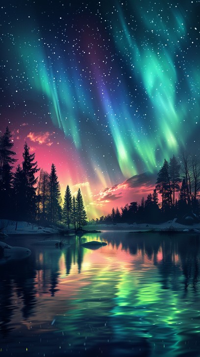 Free Starry Night Sky Image - Night, Stars, Aurora | Download at StockCake