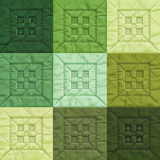 Free Fractal Green Quilt Image - Quilt, Fractal, Recursive | Download ...