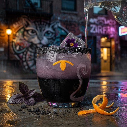 Free Midnight Feline Cocktail Image - Beverage, Drink, Mixology ...