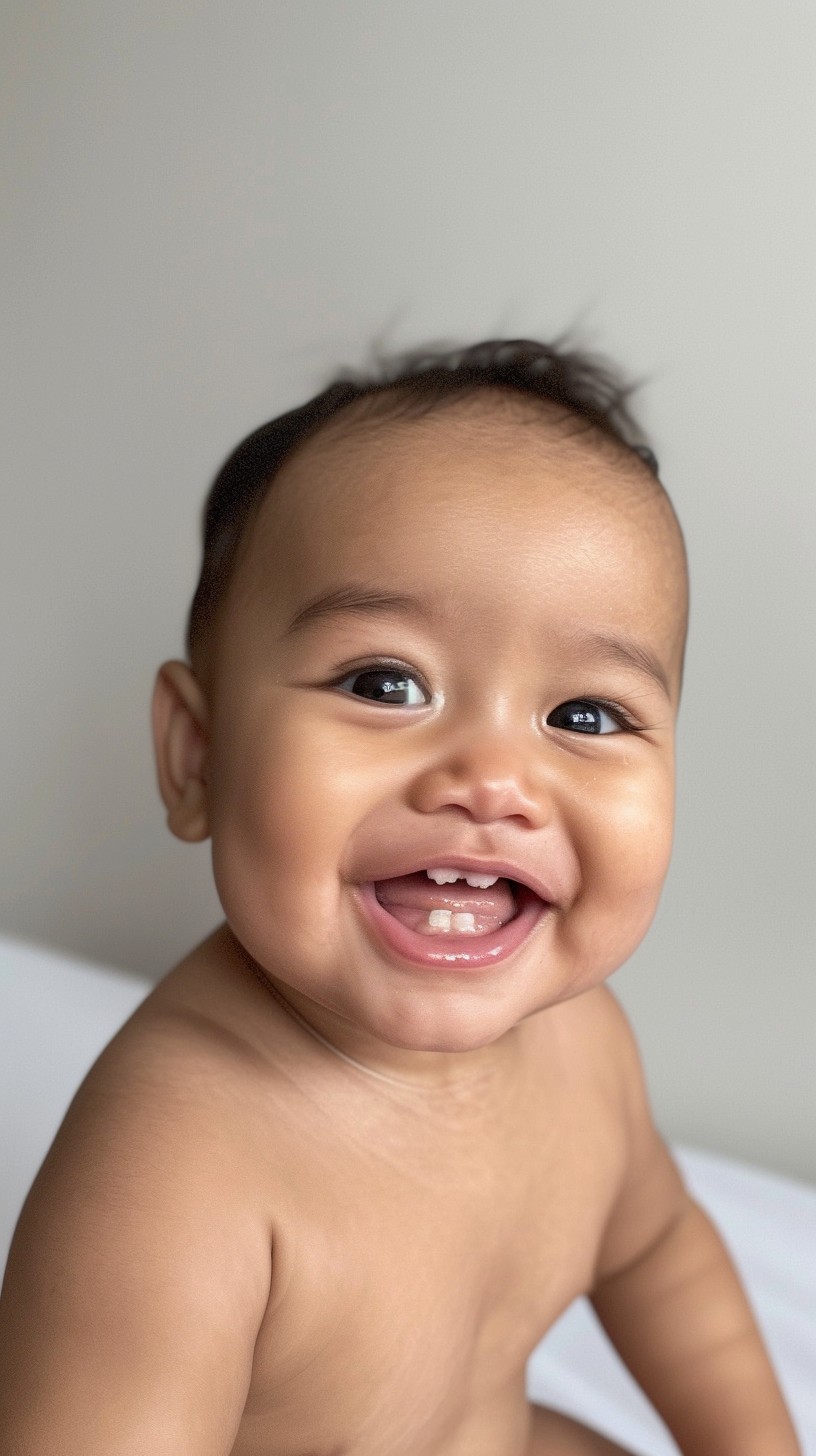 Free Joyful Baby Smile Image - Baby, Smile, Portrait | Download at ...