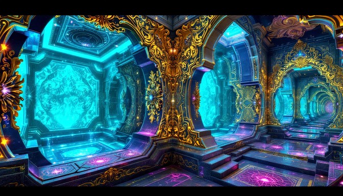 Free Dimensional Corner Gateways Image - Fantasy, Surreal, Architecture ...