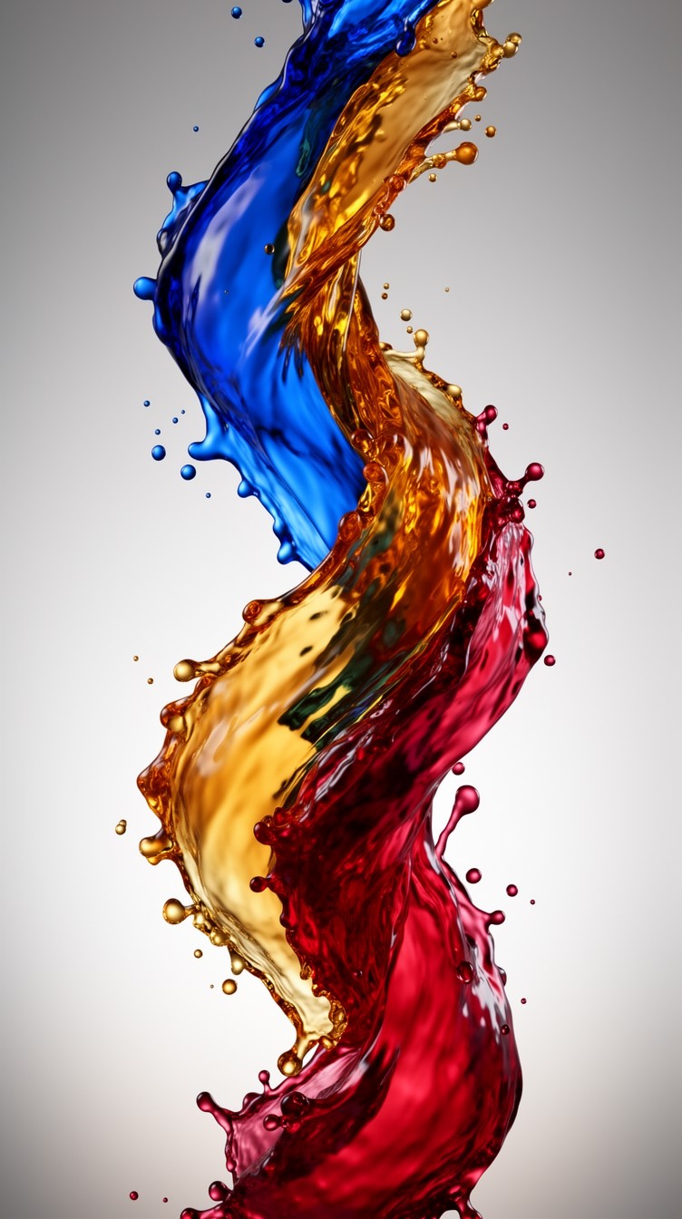 Fluide Image Free Colorful Fluid Motion Image - Liquid, Splash, Fluid | Download at ...