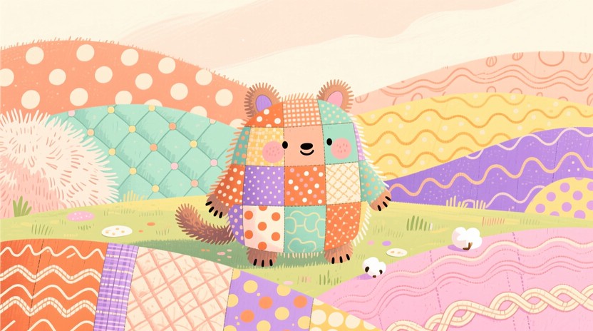 Free Patchwork Creature Adventure Image - Illustration, Patchwork ...