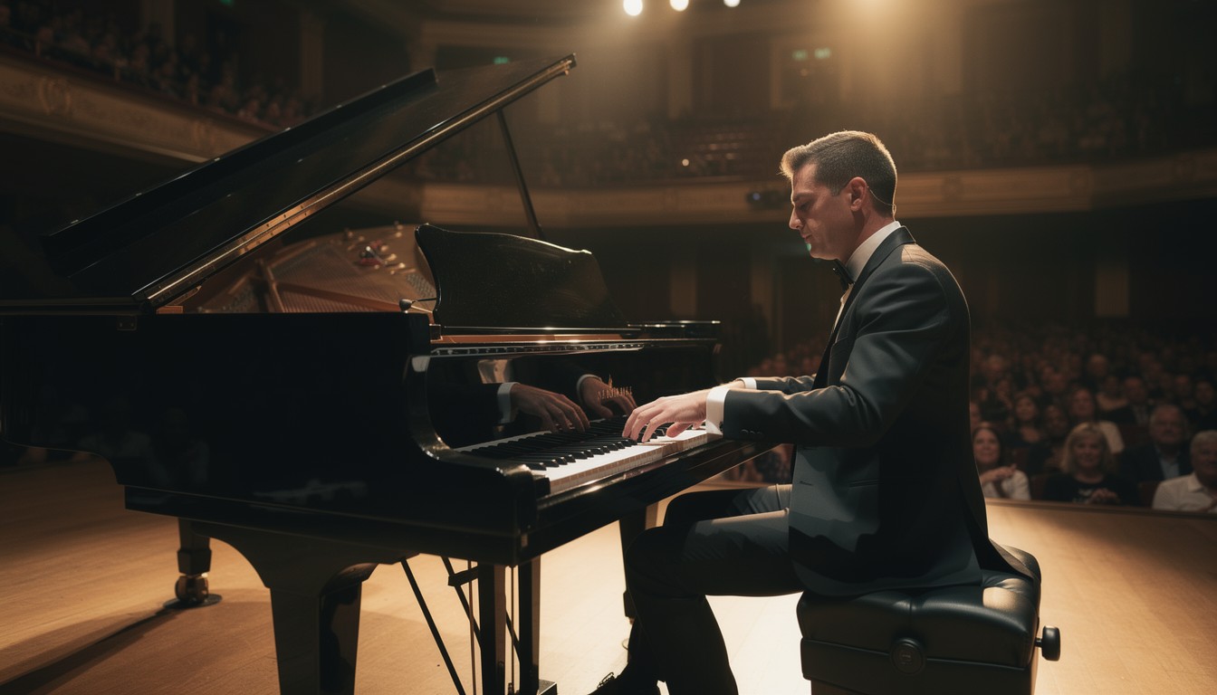 Concerto Performance Free Concert Piano Performance Image - Pianist, Piano, Musician ...