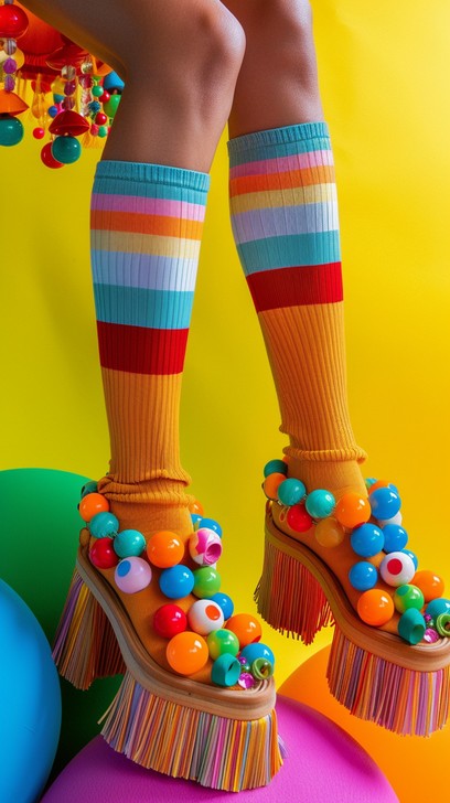 Fun Color Shoes Free Colorful Festive Footwear Image - Colorful, Festive, Footwear ...