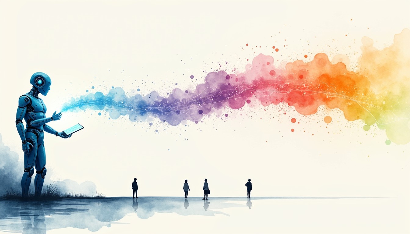 Free Digital Knowledge Flow Image - Digital, Watercolor, Minimalist ...