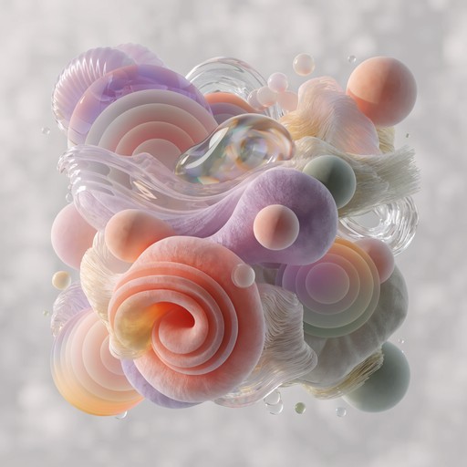 Free Soft Geometric Layers Image - Abstract, Minimalist, Geometric ...