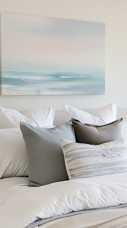 Free Cozy beach bedroom Image - Bedroom, Beach, Artwork | Download at ...