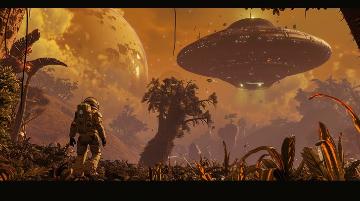 Free Alien Encounter Night Image - Ufo, Night, Alien | Download at ...