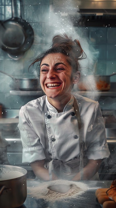 Free Joyful Cooking Moment Image - Chef, Joy, Cooking | Download at ...