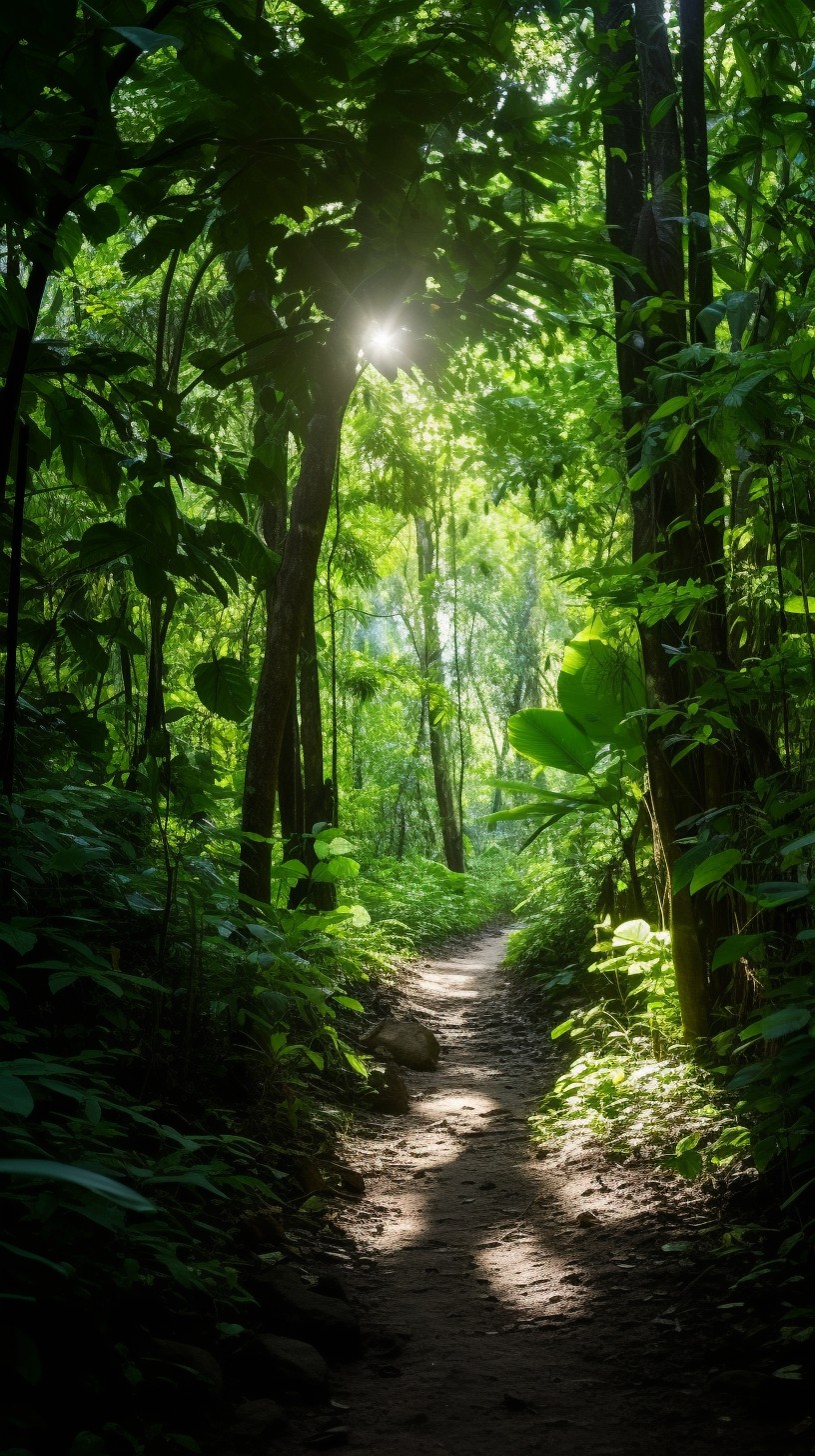 Free Serene Forest Path Image - Forest, Path, Sunlight | Download at ...