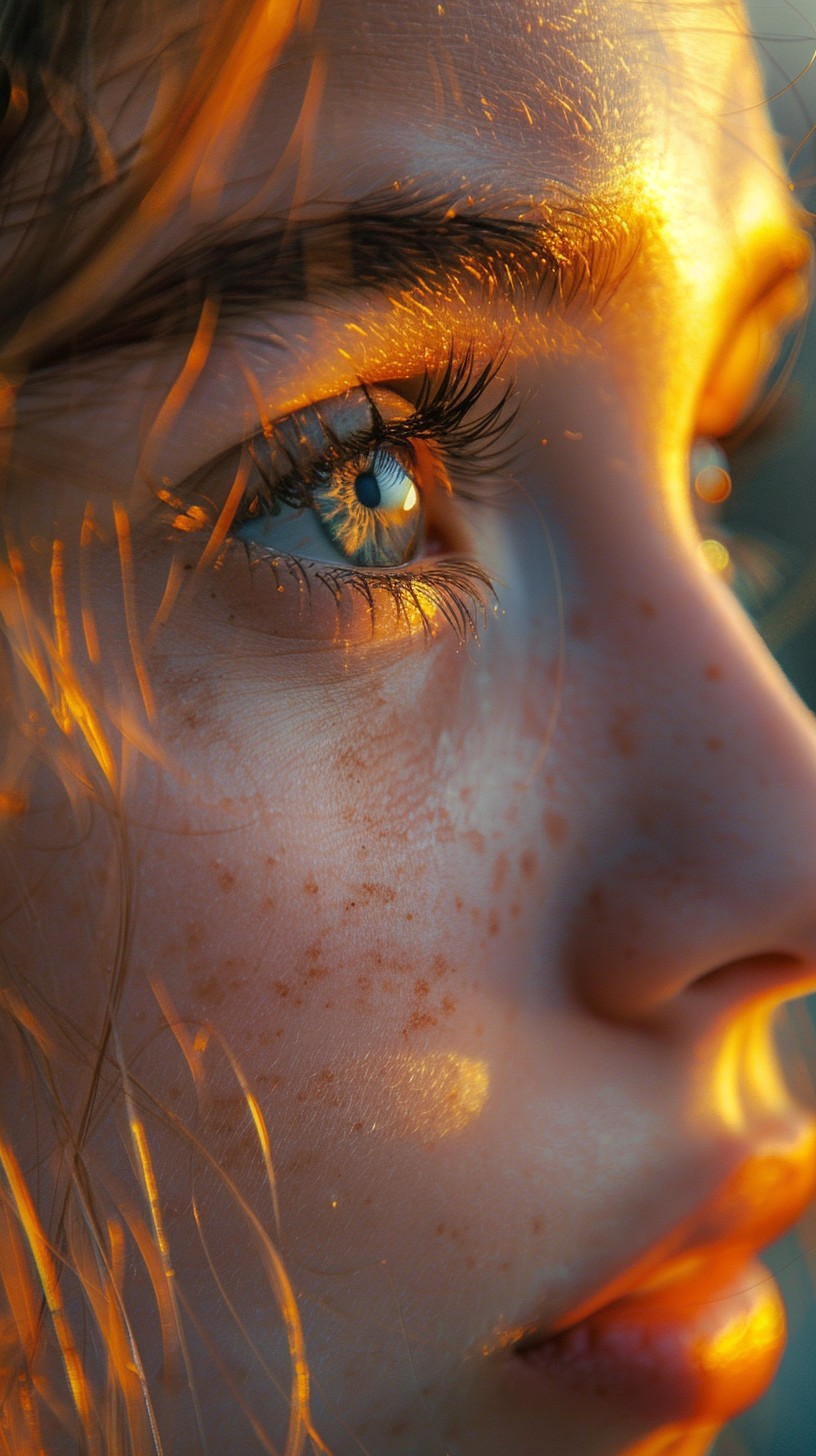 Sunset Protrait Free Sunset Glow Portrait Image - Portrait, Woman, Sunset | Download at ...