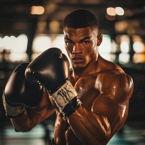 Free Focused boxer training Image | Download at StockCake
