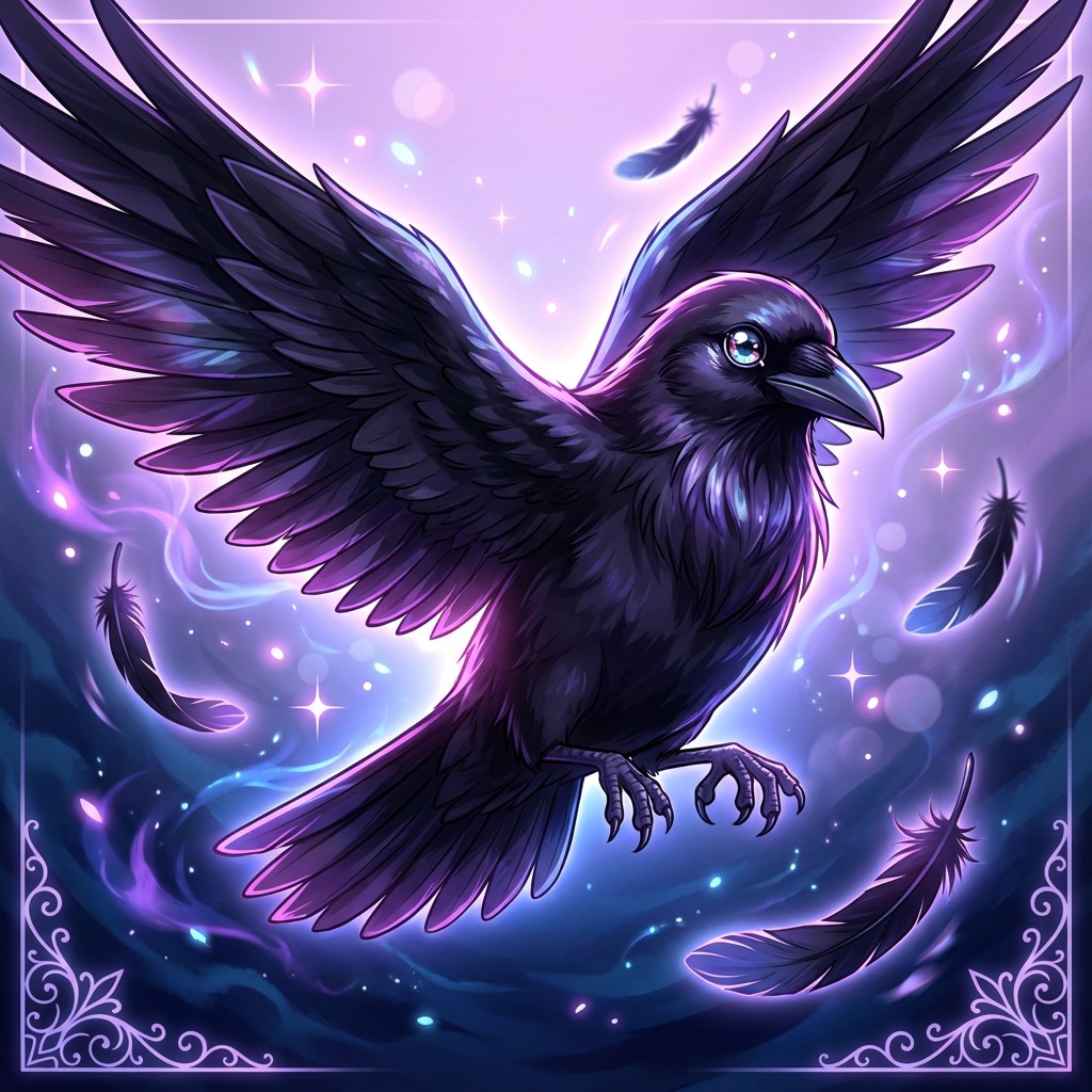 Free Mystical Raven Magic Image - Raven, Crow, Bird | Download at StockCake