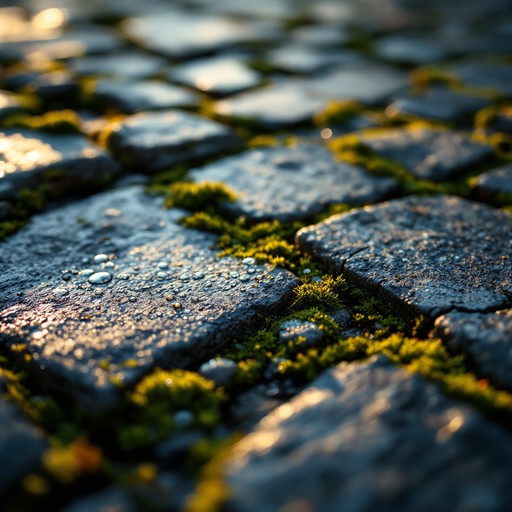 Free Moss Meets Stone Image - Moss, Stone, Macro | Download at StockCake